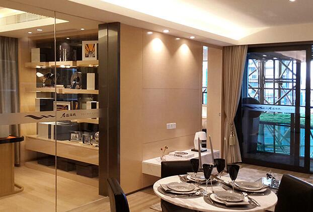 深圳鹽田君臨海域精裝樣板房全屋定制案例